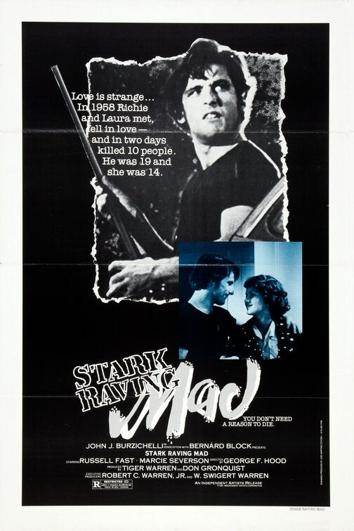 the movie poster: Stark Raving Mad (1983)