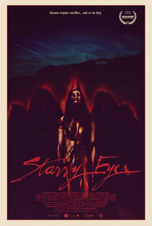 1000 piece jigsaw puzzle for the movie poster: Starry Eyes (2014)