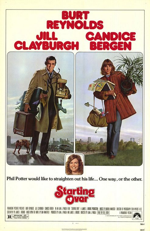 the movie poster: Starting Over (1979)