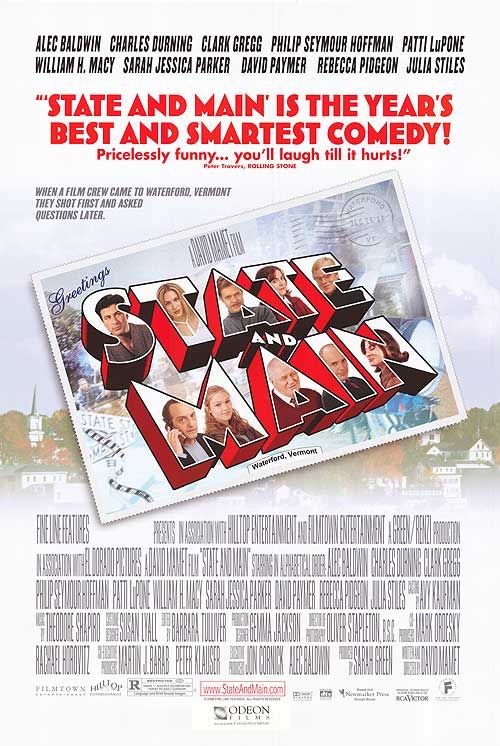 the movie poster: State and Main (2000) ver3