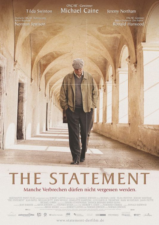 the movie poster: The Statement (2003) ver2