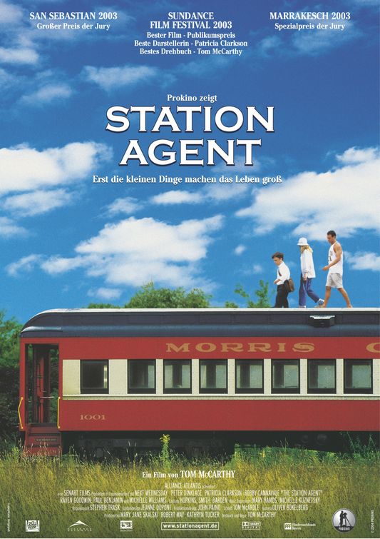 the movie poster: The Station Agent (2003) ver3