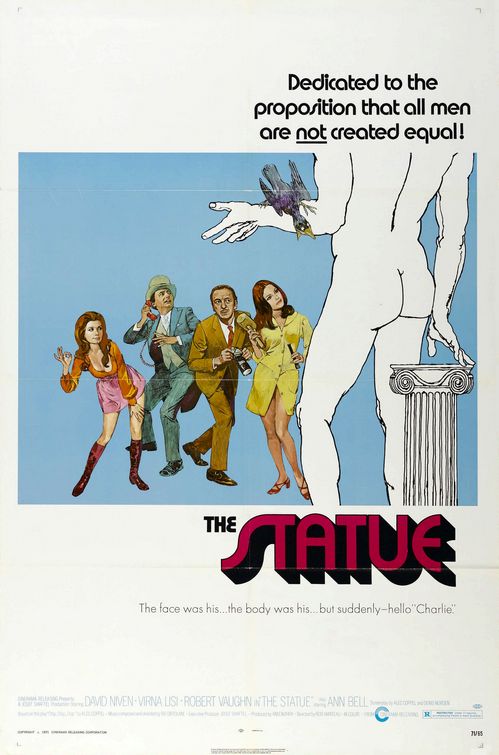 the movie poster: The Statue (1971)