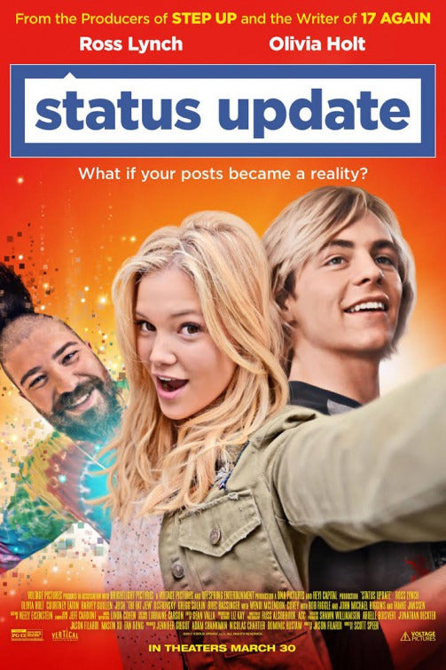 1000 piece jigsaw puzzle for the movie poster: Status Update (2018) ver2