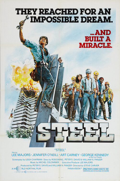 1000 piece jigsaw puzzle for the movie poster: Steel (1979)
