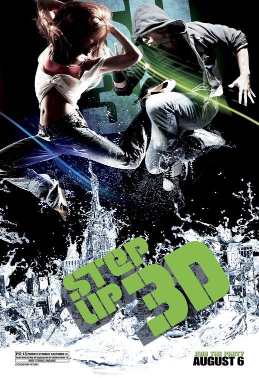 1000 piece jigsaw puzzle for the movie poster: Step Up 3-D (2010) ver6