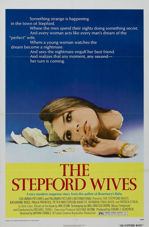 the movie poster: The Stepford Wives (1975)