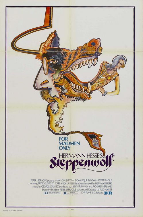 the movie poster: Steppenwolf (1974)