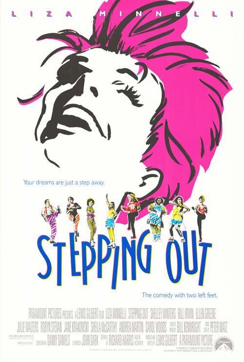 the movie poster: Stepping Out (1991)