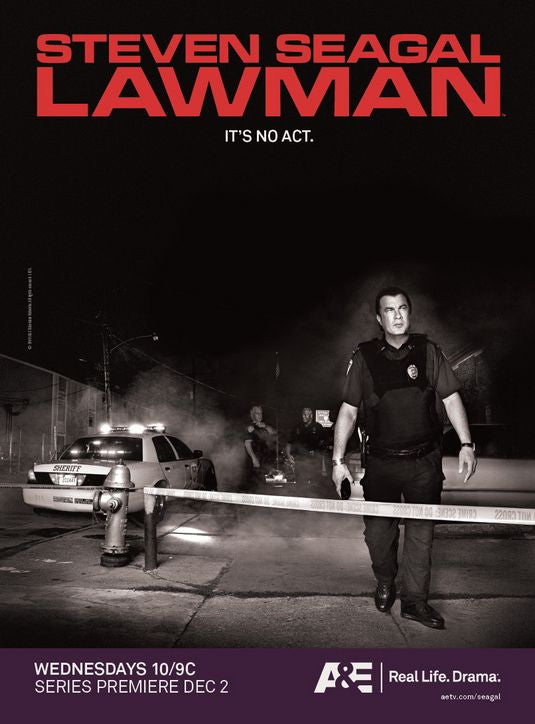 1000 piece jigsaw puzzle for tv poster: Steven Seagal: Lawman