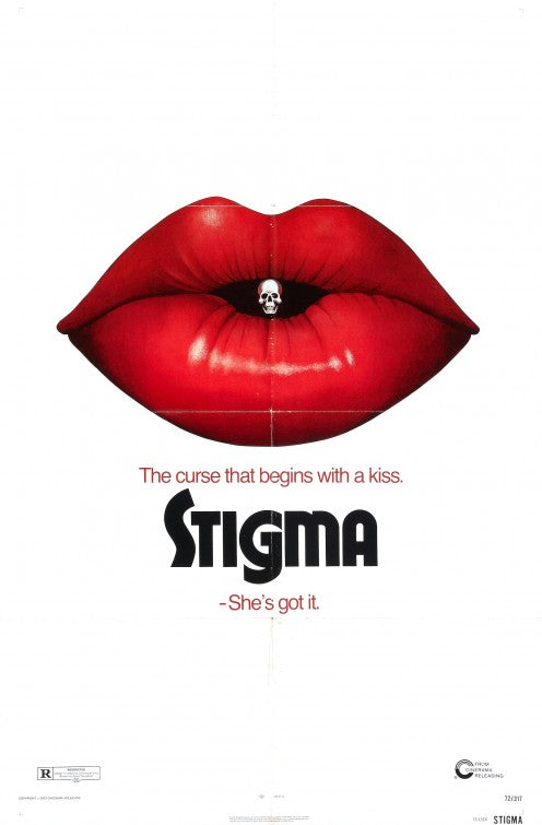 1000 piece jigsaw puzzle for the movie poster: Stigma (1972)
