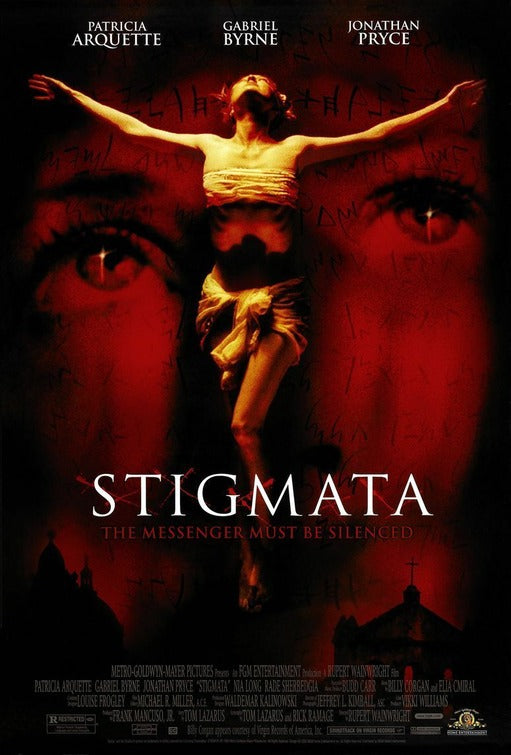 the movie poster: Stigmata (1999) ver2