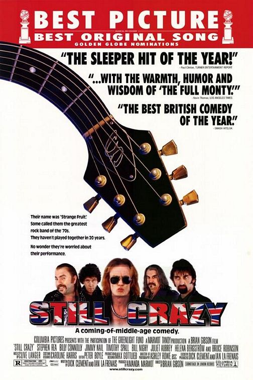 the movie poster: Still Crazy (1998)
