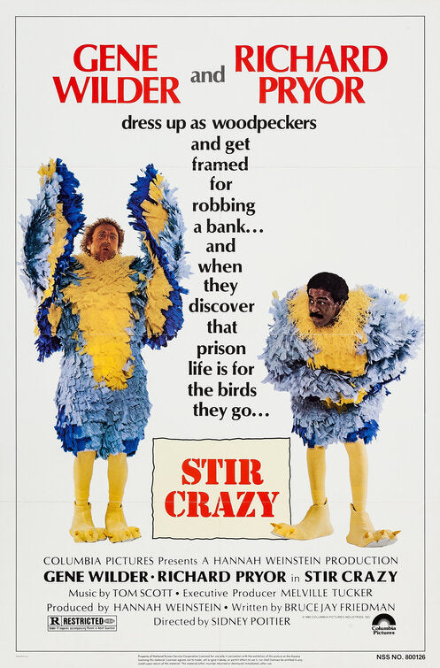 the movie poster: Stir Crazy (1980)