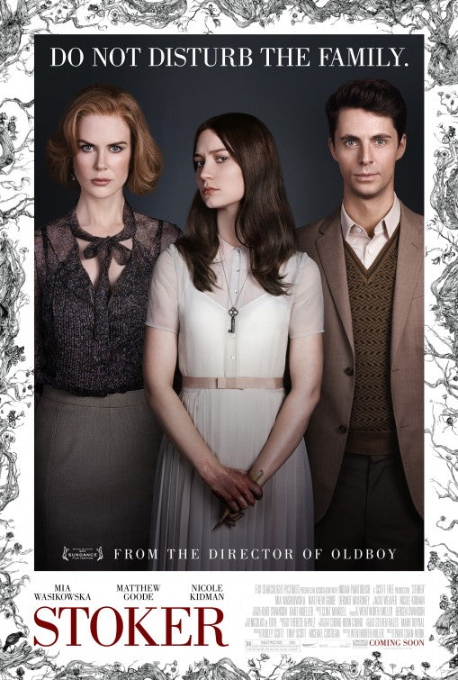 1000 piece jigsaw puzzle for the movie poster: Stoker (2013) ver5