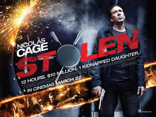 1000 piece jigsaw puzzle for the movie poster: Stolen (2012) ver4