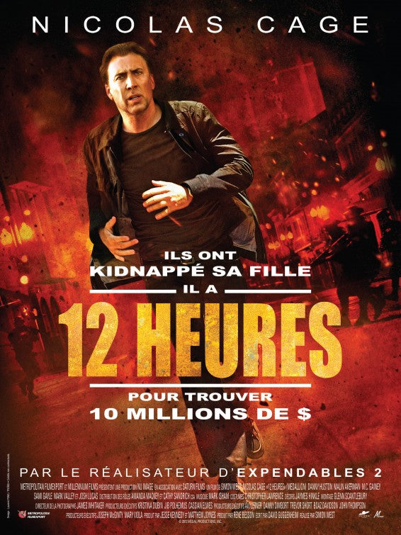 1000 piece jigsaw puzzle for the movie poster: Stolen (2012) ver6