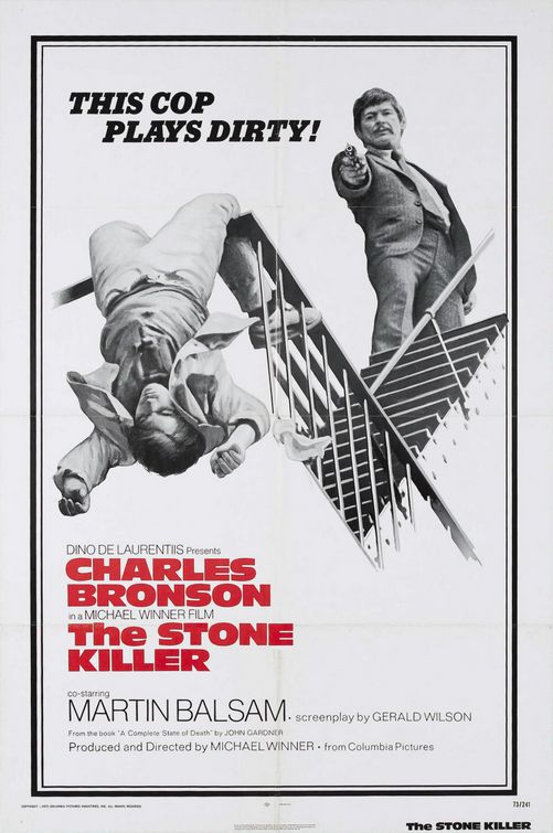 the movie poster: The Stone Killer (1973)
