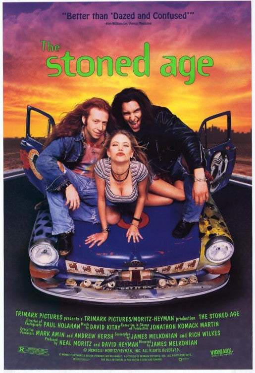 1000 piece jigsaw puzzle for the movie poster: The Stoned Age (1994)