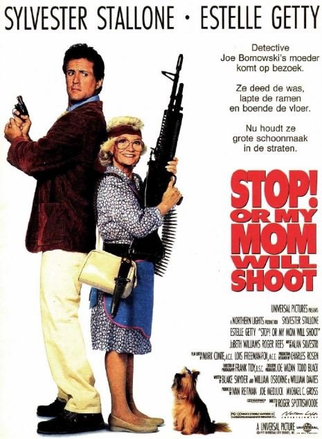 1000 piece jigsaw puzzle for the movie poster: Stop! Or My Mom Will Shoot (1992) ver2