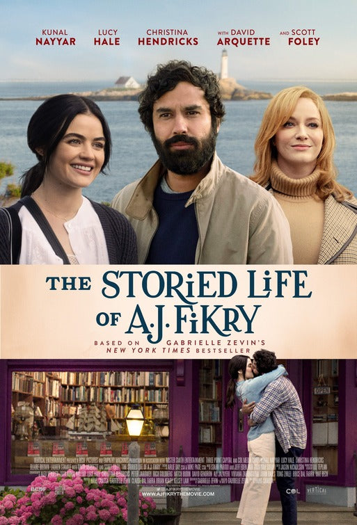 1000 piece jigsaw puzzle for the movie poster: The Storied Life of A.J. Fikry (2022)