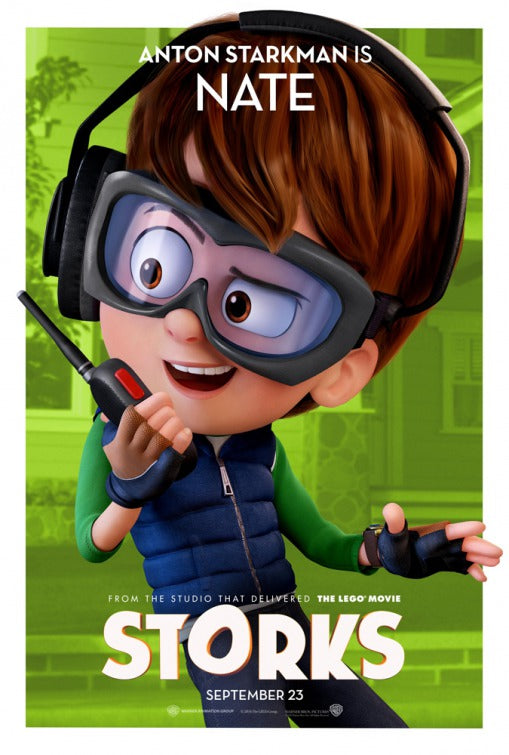 1000 piece jigsaw puzzle for the movie poster: Storks (2016) ver3