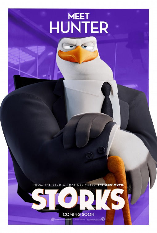 1000 piece jigsaw puzzle for the movie poster: Storks (2016) ver5