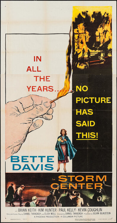 1000 piece jigsaw puzzle for the movie poster: Storm Center (1956) ver2