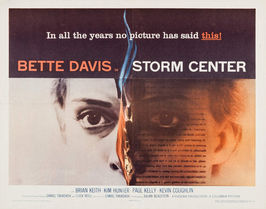1000 piece jigsaw puzzle for the movie poster: Storm Center (1956) ver3