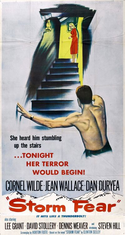 the movie poster: Storm Fear (1955) ver2