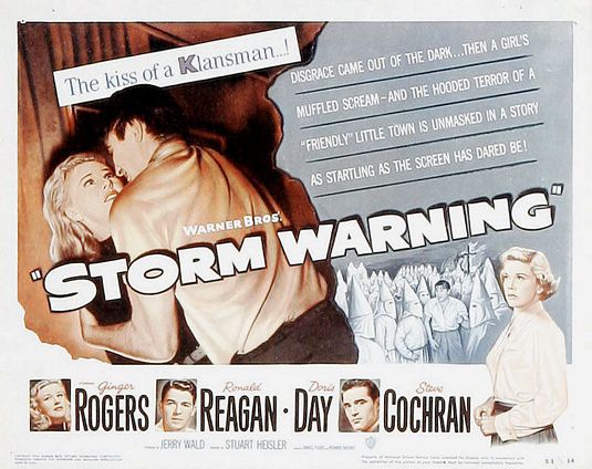 the movie poster: Storm Warning (1951)