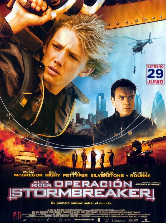 1000 piece jigsaw puzzle for the movie poster: Stormbreaker (2006) ver4