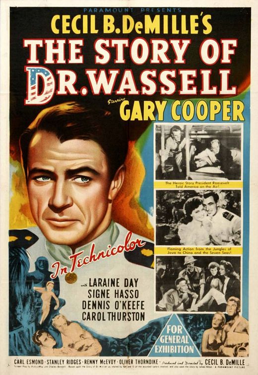 the movie poster: The Story of Dr. Wassell (1944)