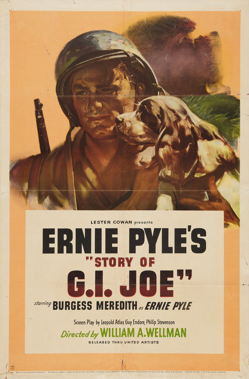 the movie poster: Story of G.I. Joe (1945)