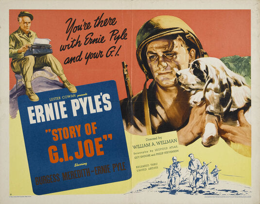 1000 piece jigsaw puzzle for the movie poster: Story of G.I. Joe (1945) ver3