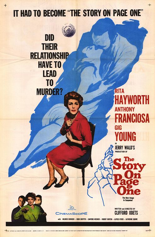 the movie poster: The Story on Page One (1959)