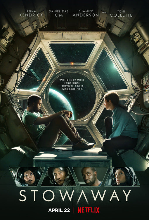 1000 piece jigsaw puzzle for the movie poster: Stowaway (2021)