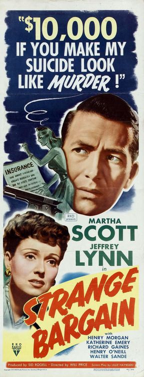 the movie poster: Strange Bargain (1949)