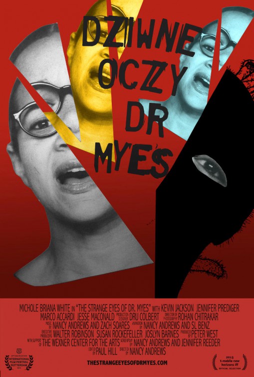 1000 piece jigsaw puzzle for the movie poster: The Strange Eyes of Dr. Myes (2015)