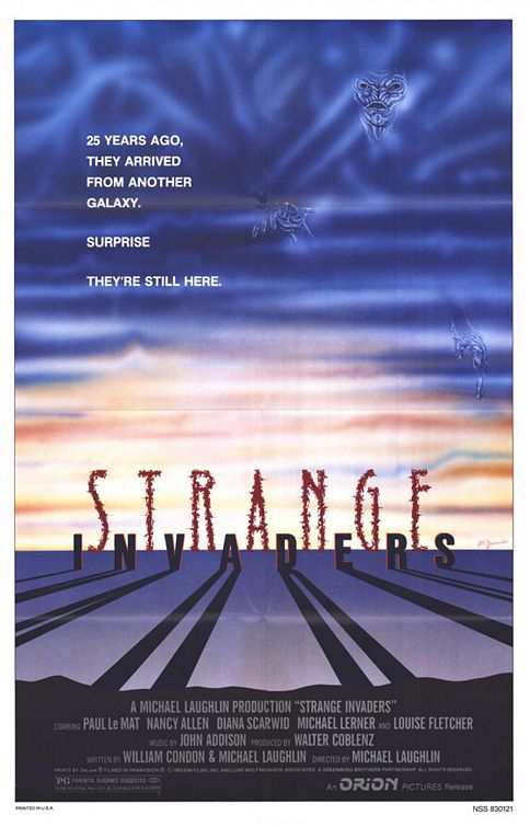 the movie poster: Strange Invaders (1983)