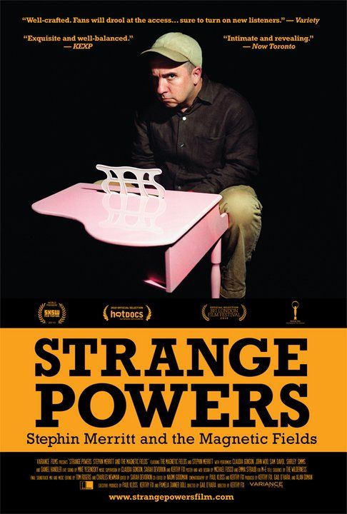 1000 piece jigsaw puzzle for the movie poster: Strange Powers (2010)
