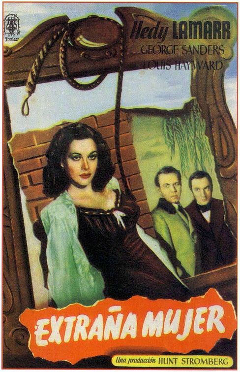 the movie poster: The Strange Woman (1946) ver2