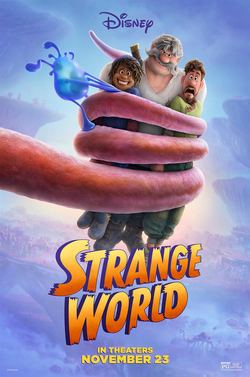 1000 piece jigsaw puzzle for the movie poster: Strange World (2022) ver3