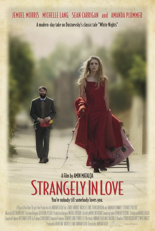 1000 piece jigsaw puzzle for the movie poster: Strangely in Love (2013)