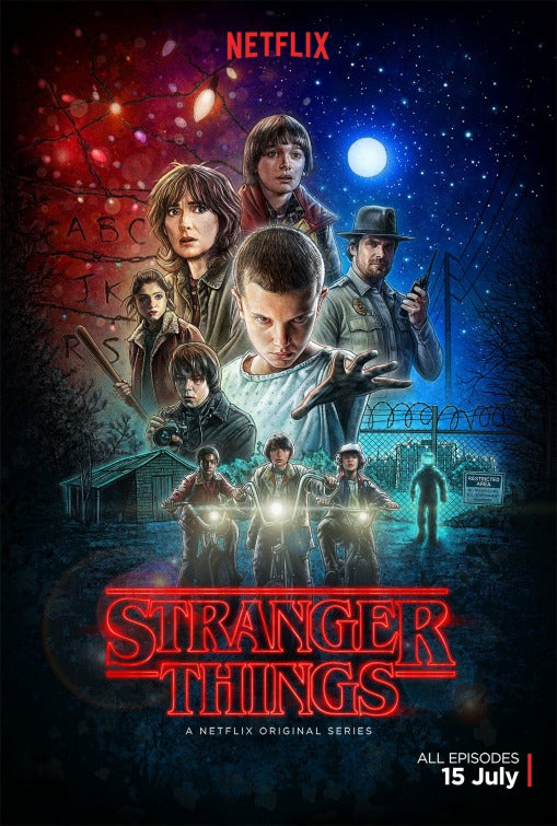 1000 piece jigsaw puzzle for tv poster: Stranger Things, ver2