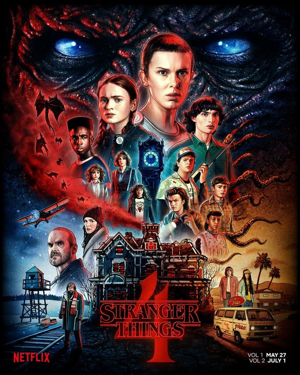 1000 piece jigsaw puzzle for tv poster: Stranger Things, ver68