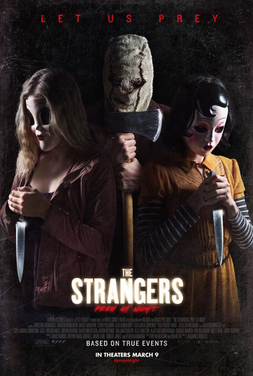 1000 piece jigsaw puzzle for the movie poster: The Strangers: Prey at Night (2018) ver2