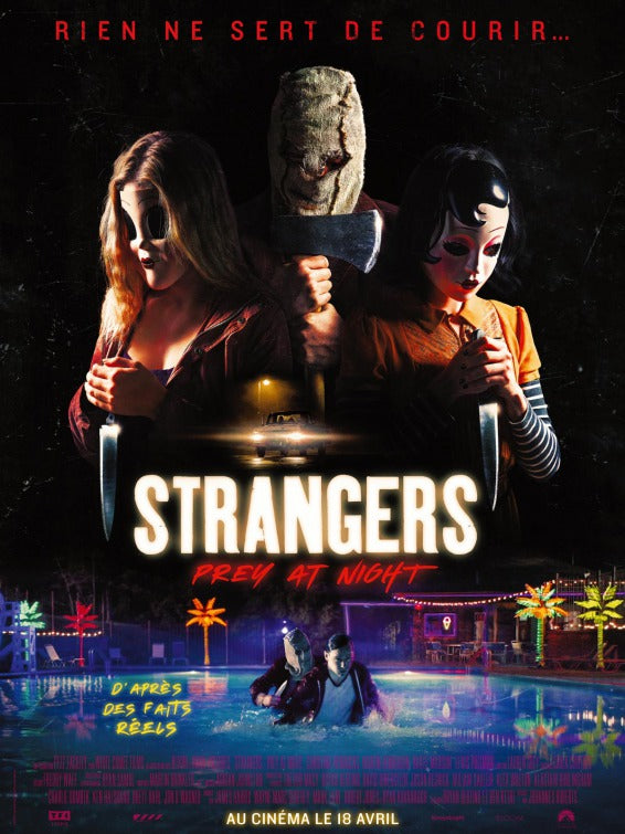 1000 piece jigsaw puzzle for the movie poster: The Strangers: Prey at Night (2018) ver3