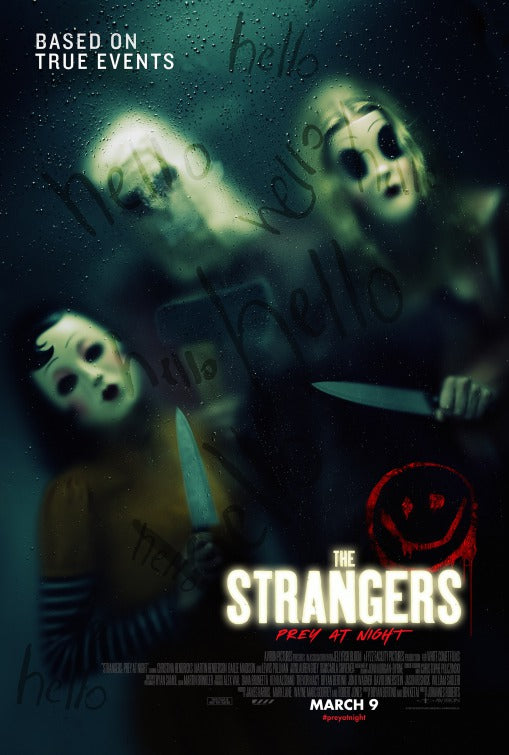 1000 piece jigsaw puzzle for the movie poster: The Strangers: Prey at Night (2018) ver4