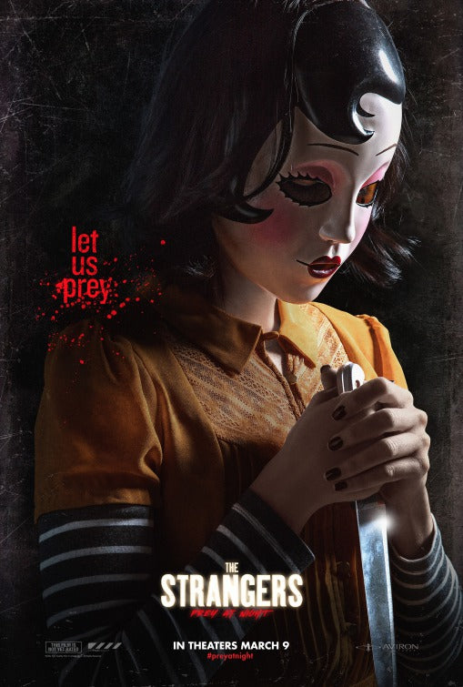 1000 piece jigsaw puzzle for the movie poster: The Strangers: Prey at Night (2018) ver7